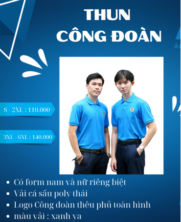 ÁO THUN CÔNG ĐOÀN NAM 